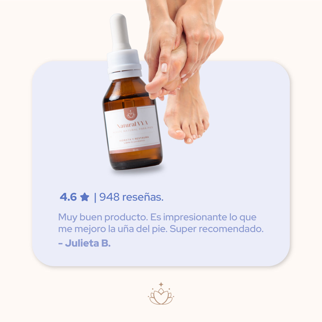 Aceite Antihongos para PIES - 30ml.