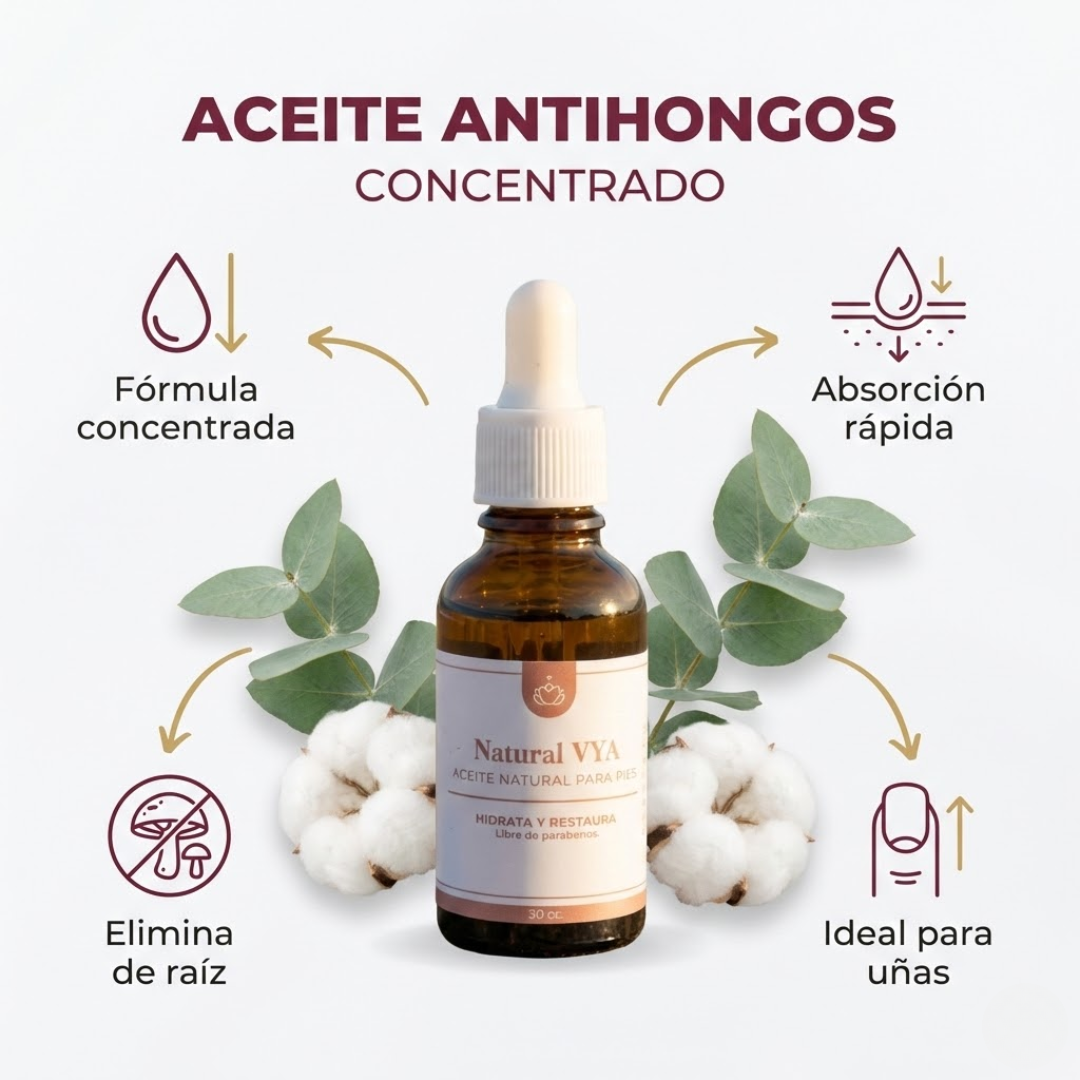 Aceite para Hongos de PIES 30ml.