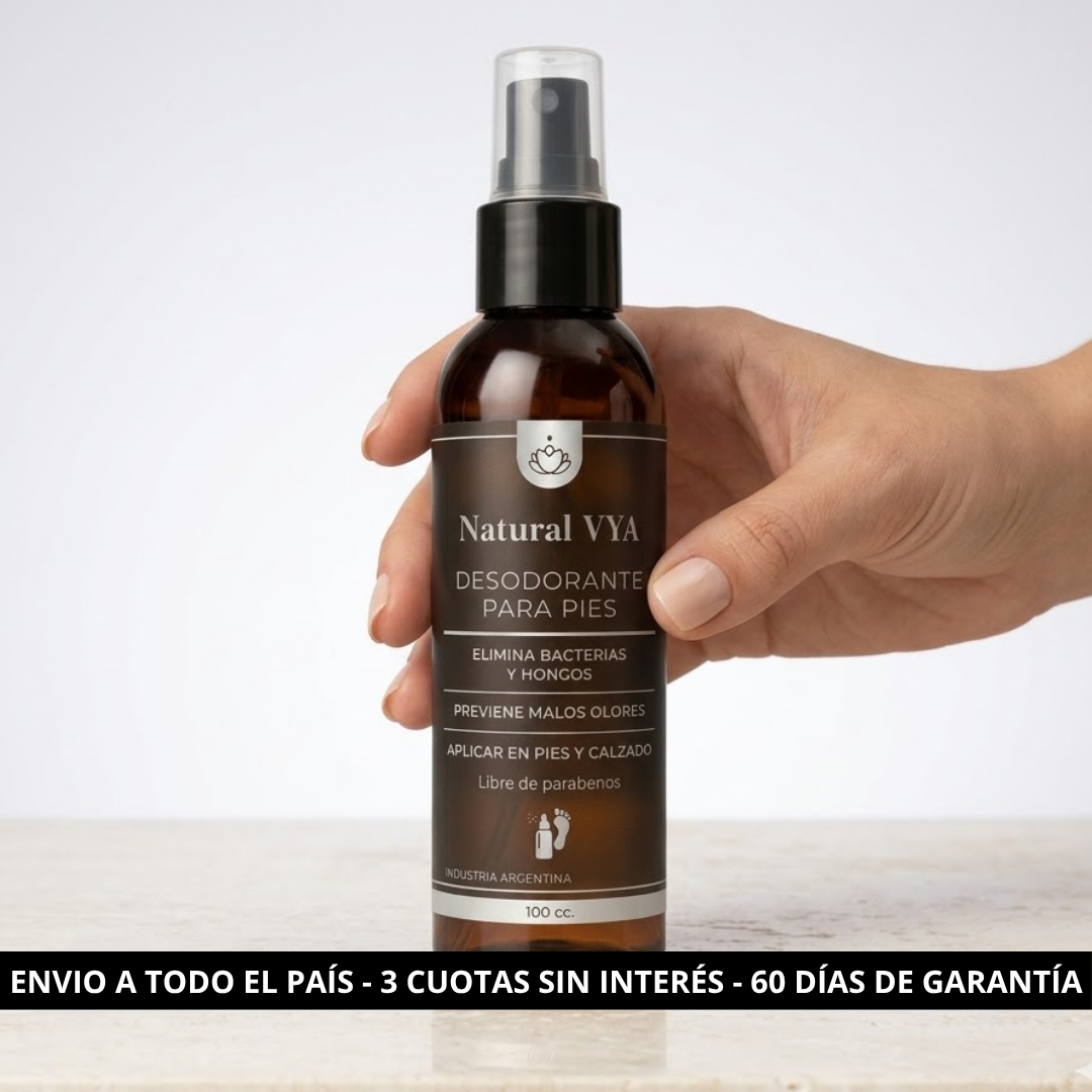 Desodorante Natural de PIES