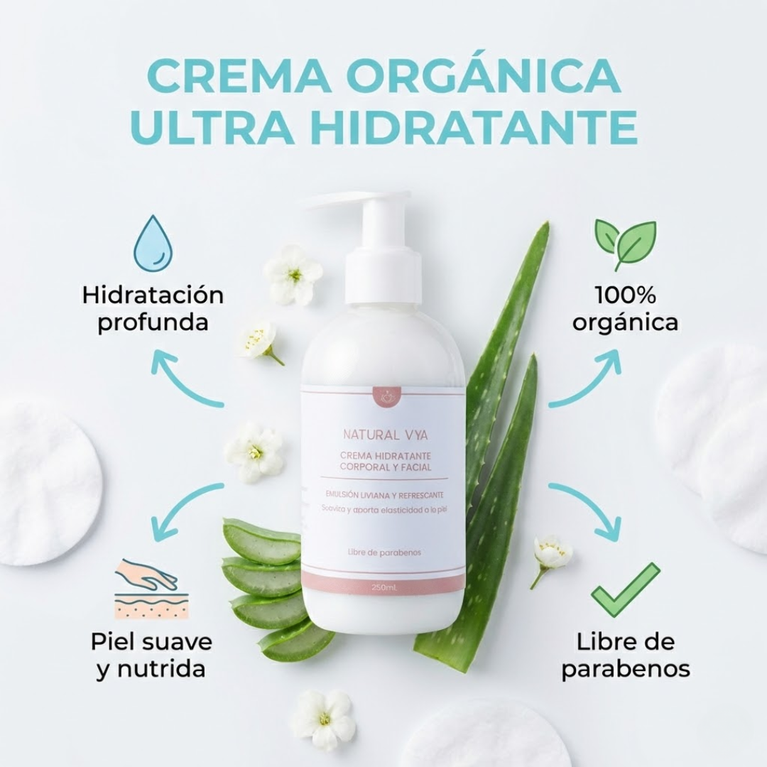 Crema Organica Ultra Hidratante 250ml