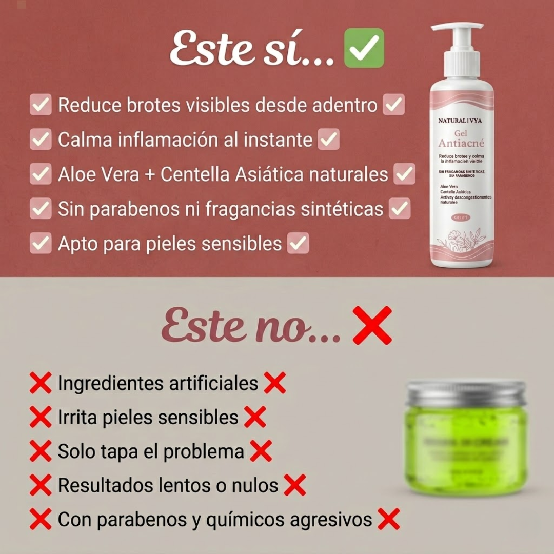Gel Natural para el Acné
