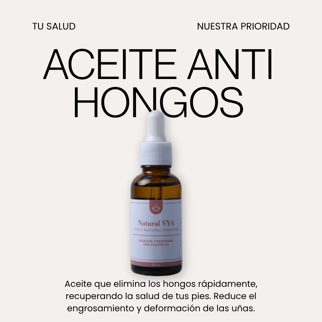 Aceite Antihongos para PIES -  30ml.