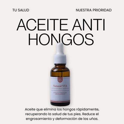 Aceite Antihongos para PIES -  30ml.