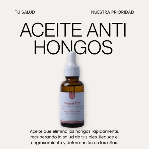 Aceite Antihongos para PIES -  30ml.