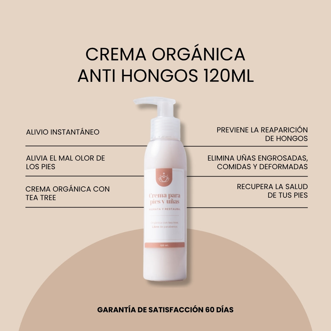 Crema Antihongos PLUS - 120ml – Natural VyA