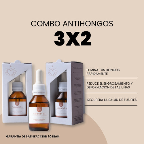 Aceite Antihongos para PIES 3x2