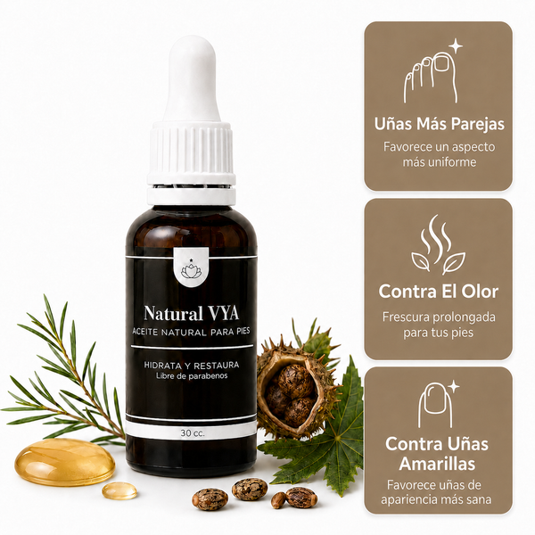 Aceite para pies y uñas 30ml.
